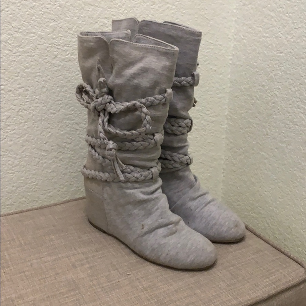 Aldo Horsfield Gray Boots